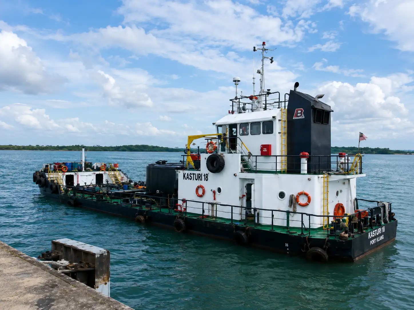 Bunkering of Fuel and Water